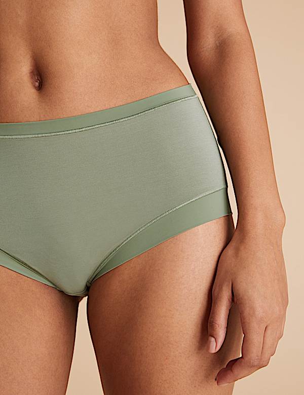 3pk Flexifit&trade; Modal High Rise Shorts