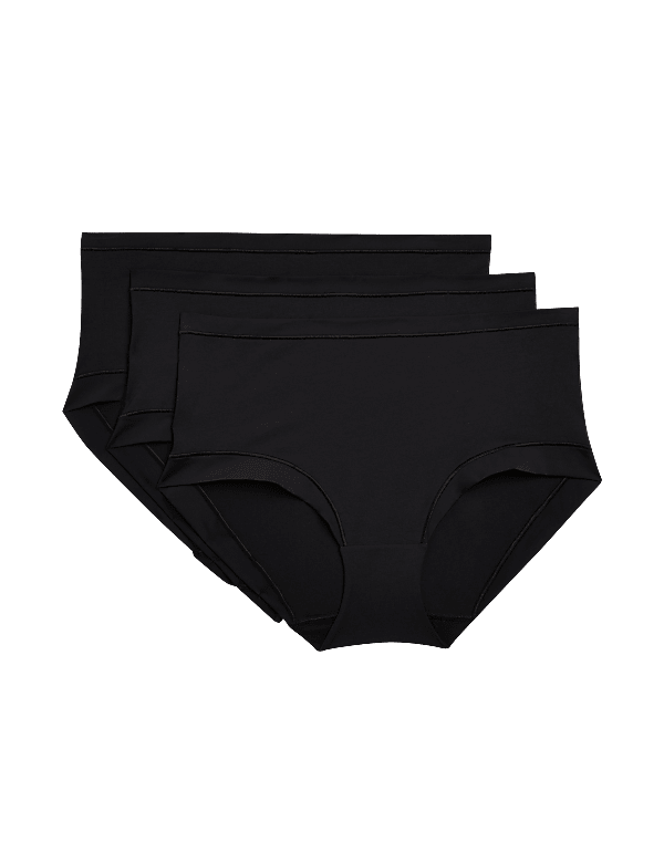 3pk Flexifit&trade; Modal High Rise Shorts
