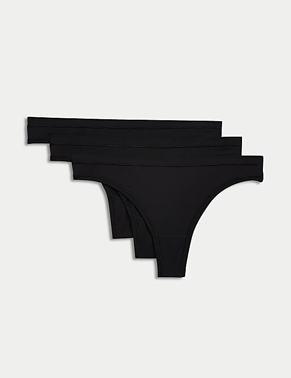 3pk Flexifit™ Modal Thongs - FI