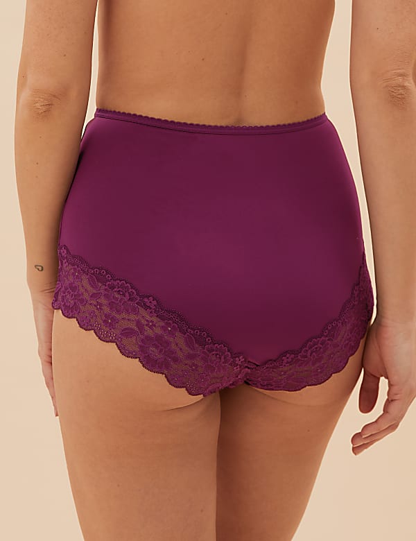 3pk Lace Trim Full Briefs