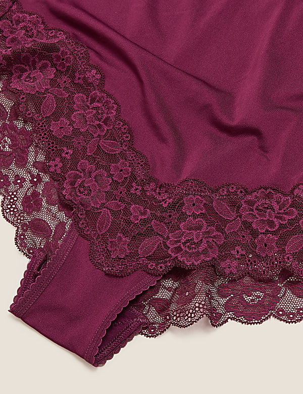 3pk Lace Trim Full Briefs