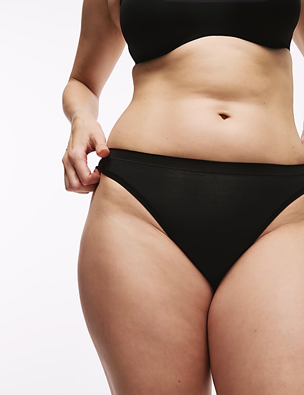 3pk Flexifit™ Modal High Leg Knickers