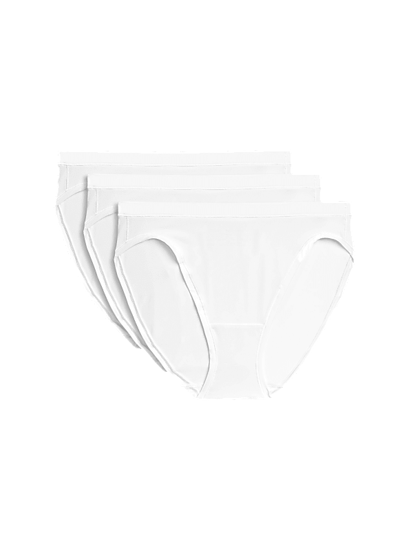 3pk Flexifit™ Modal High Leg Knickers