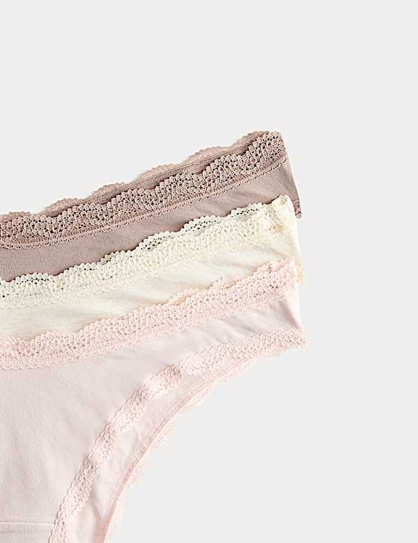 3 Pack Cotton Rich Dipped Miami Knickers