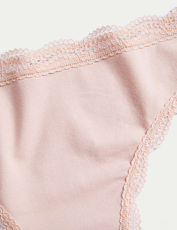 3pk Cotton Rich Thongs
