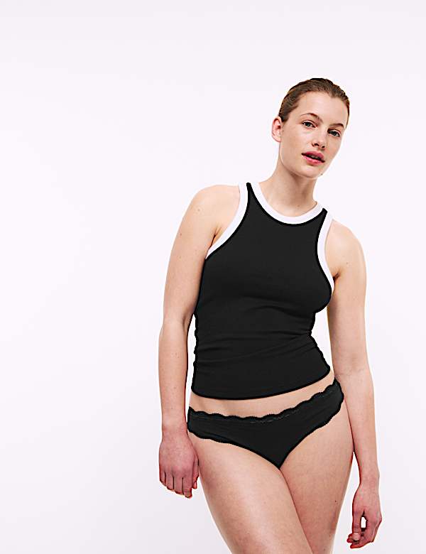 3pk Cotton Rich Thongs