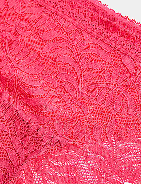 3pk Flexifit™ Lace Brazilian Knickers