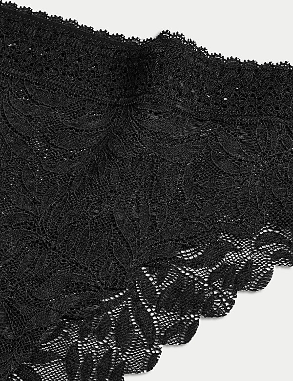 3pk Flexifit™ Lace Brazilian Knickers