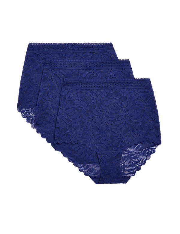 3pk Flexifit™ Lace Full Briefs