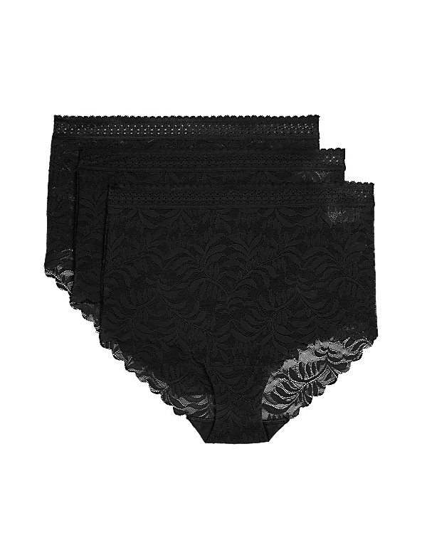 3pk Flexifit™ Lace Full Briefs