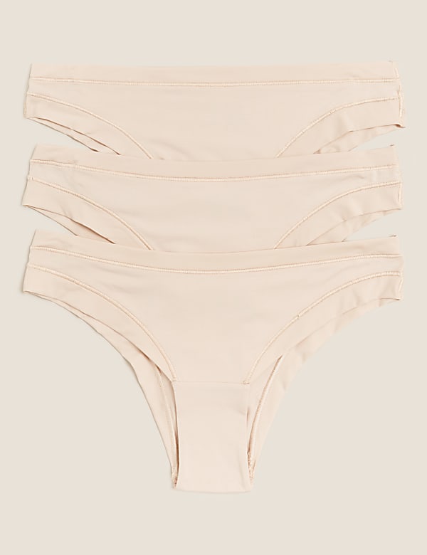 3pk Flexifit™ Modal Brazilian Knickers