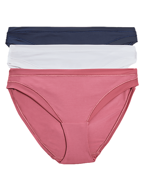 3pk Flexifit&trade; Modal Bikini Knickers