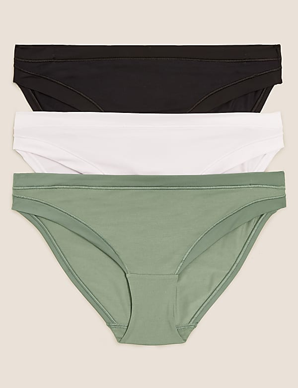 3pk Flexifit&trade; Modal Bikini Knickers
