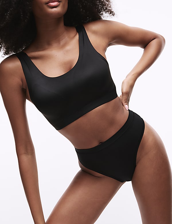 3 pak Thong Berpinggang Tinggi Flexifit™ - ID