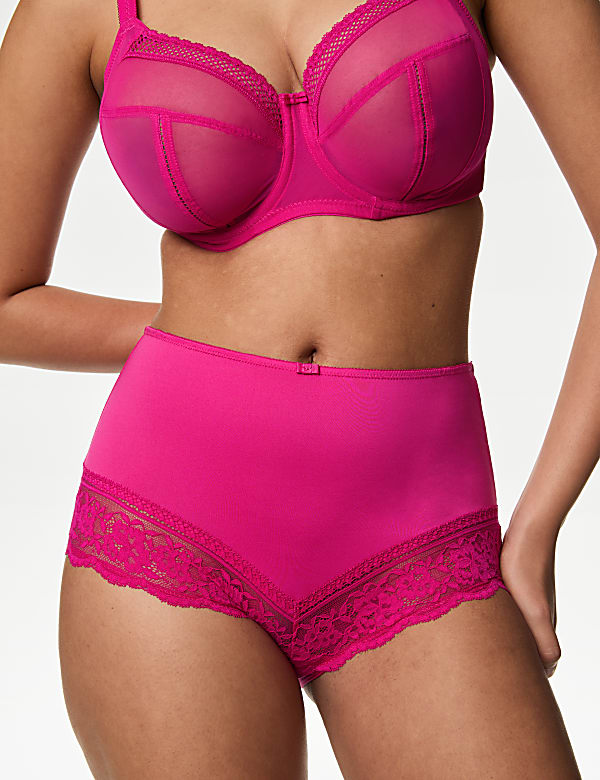 3pk Lace Trim Full Briefs