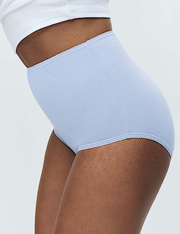 Lot de 5 culottes embo&icirc;tantes en coton et Lycra&reg; - FR