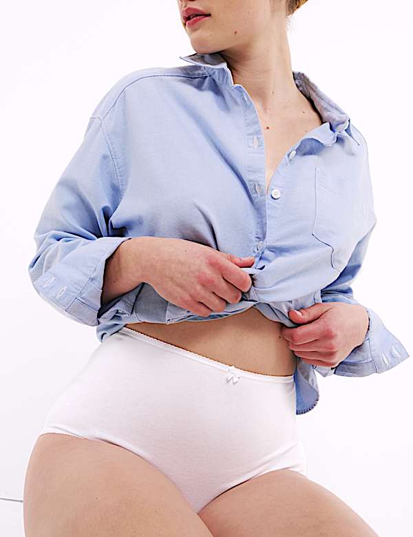 5pk Cotton Lycra® Full Briefs