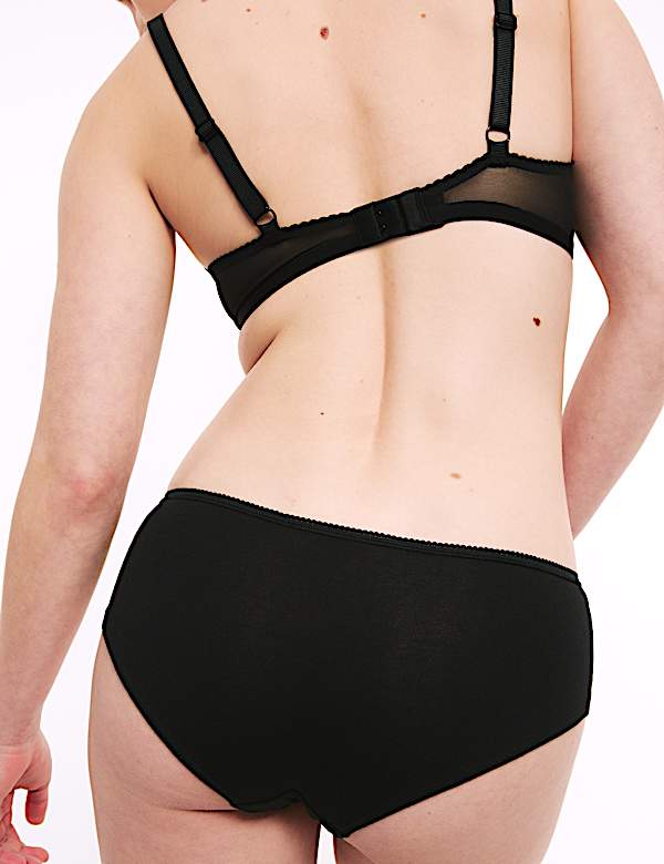 5pk Cotton Rich Lycra® Low Rise Shorts