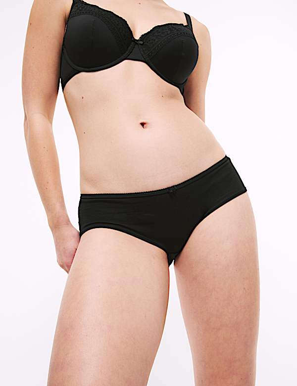 5pk Cotton Rich Lycra® Low Rise Shorts - BN