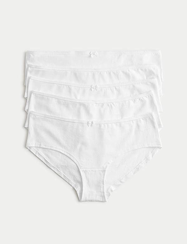 5pk Cotton Rich Lycra® Low Rise Shorts - US