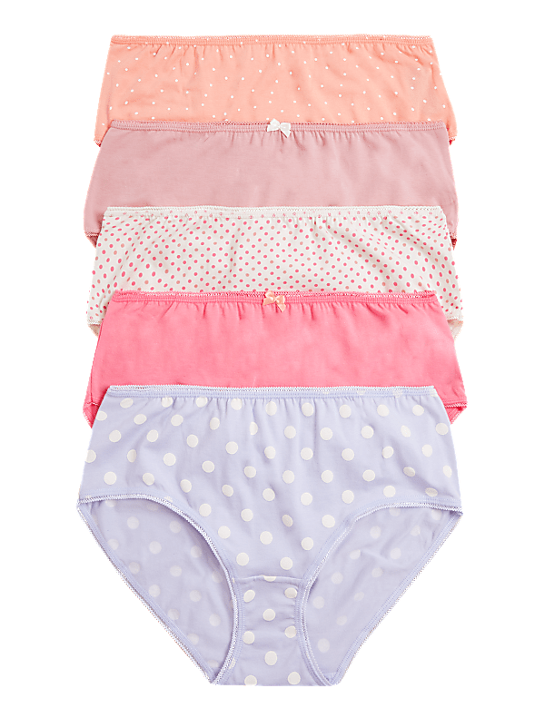 5 Pack Cotton Mix Knickers