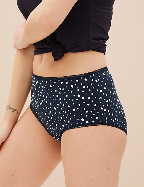 5 Pack Cotton Mix Knickers