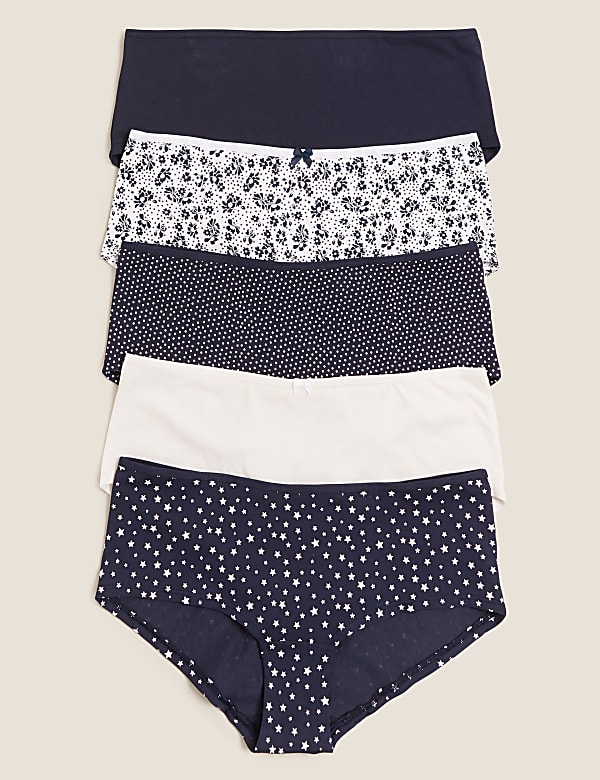 5 Pack Cotton Mix Shorts