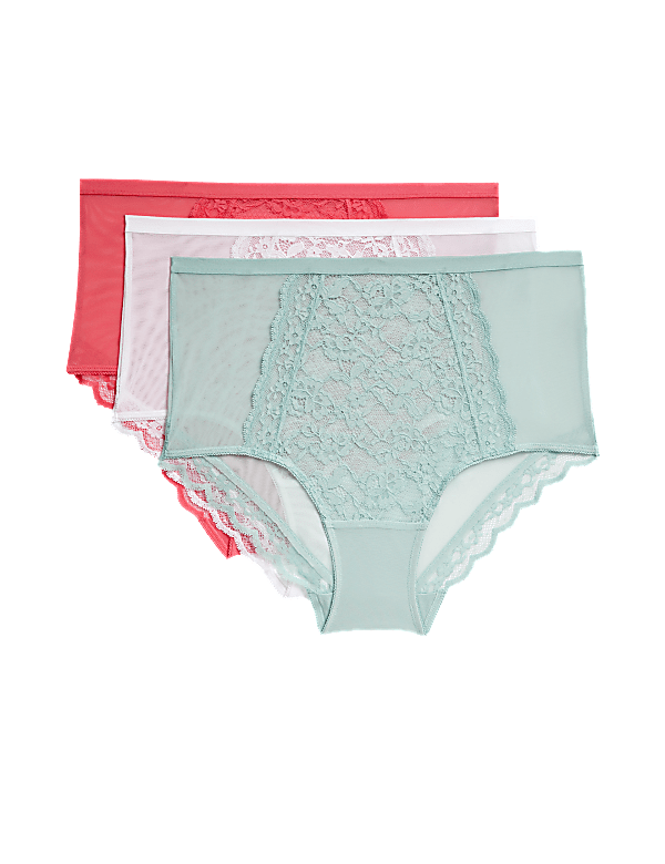 3pk Lace Full Briefs