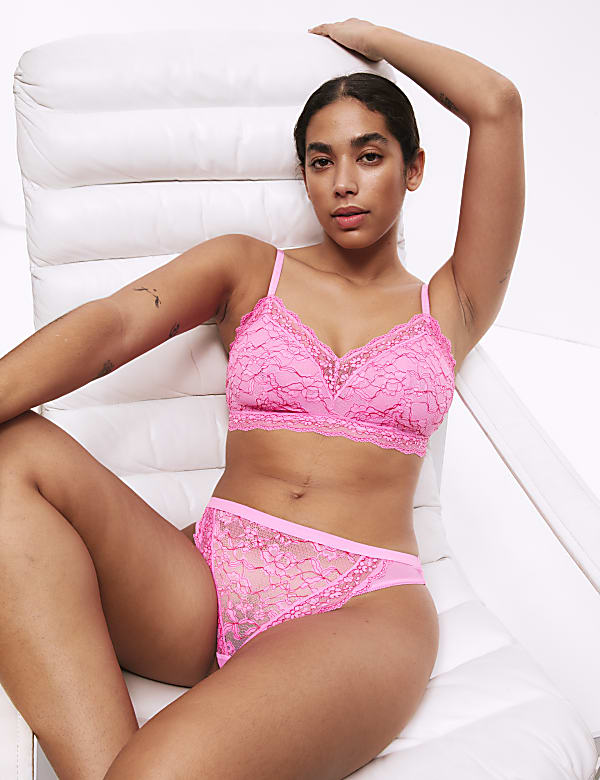 3pk Lace Thongs  - AT