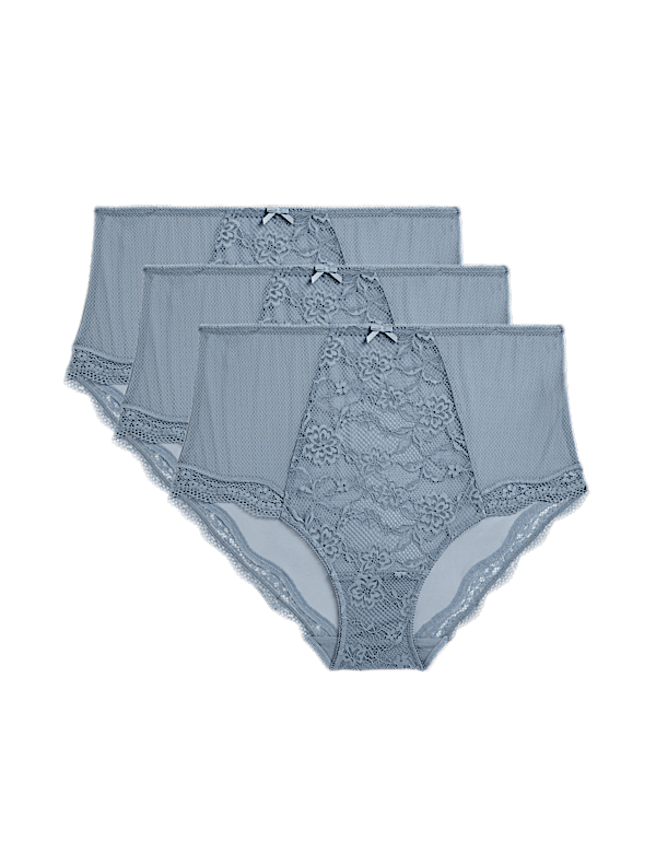 3pk Jasmine Lace Full Briefs