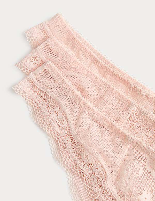 3pk Jasmine Lace Miami Knickers