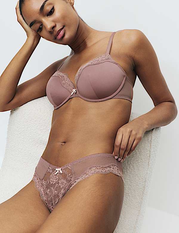 3pk Jasmine Lace Miami Knickers