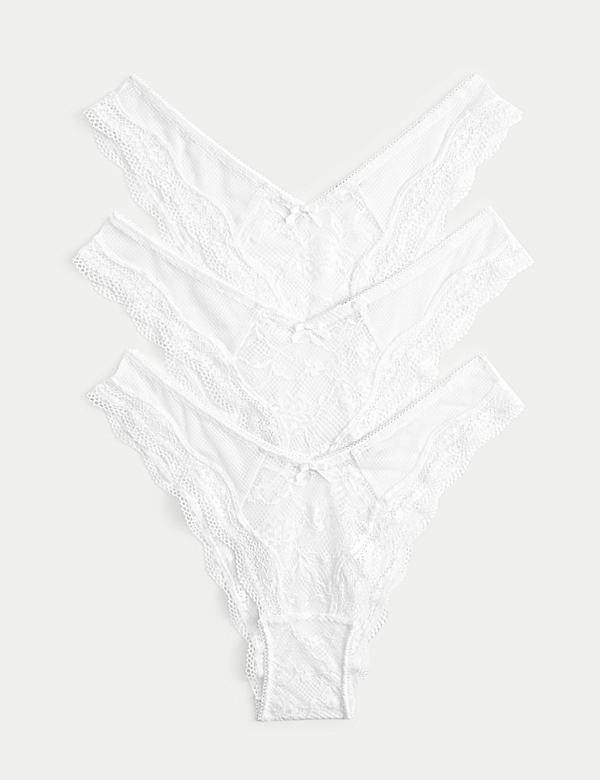 3pk Jasmine Lace Miami Knickers