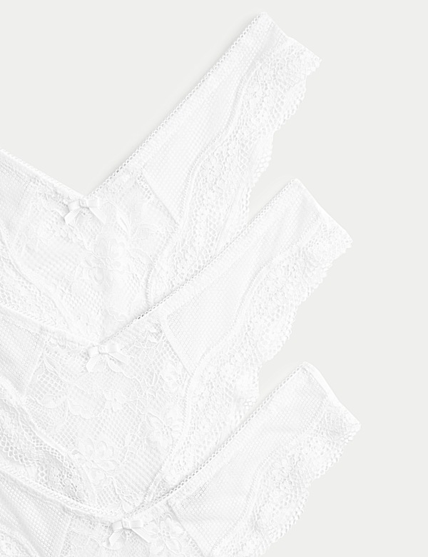 3pk Jasmine Lace Miami Knickers