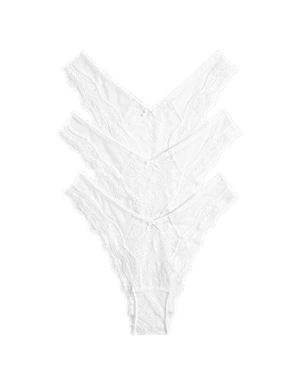 3pk Jasmine Lace Miami Knickers