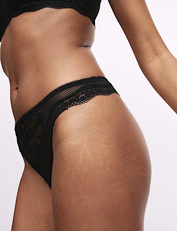 מארז 3 חוטיני תחרה Jasmine - IL