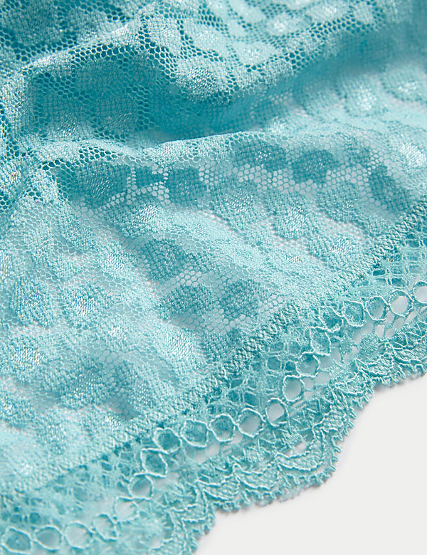 3pk Lace & Mesh Bikini Knickers