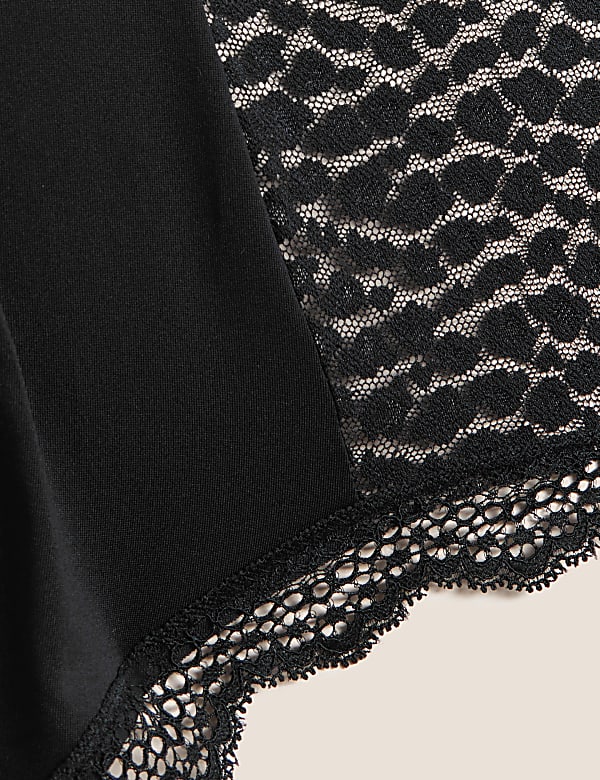 3pk Lace & Mesh Full Briefs