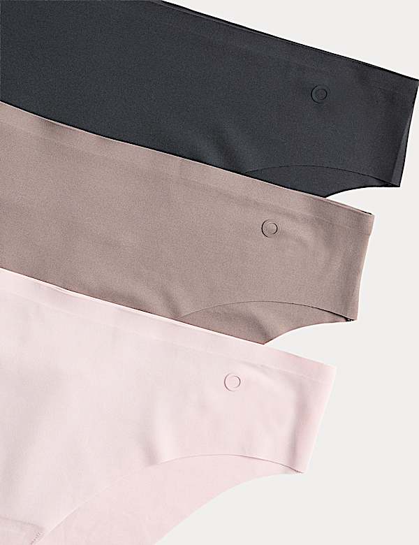 3pk Invisible No VPL Brazilian Knickers