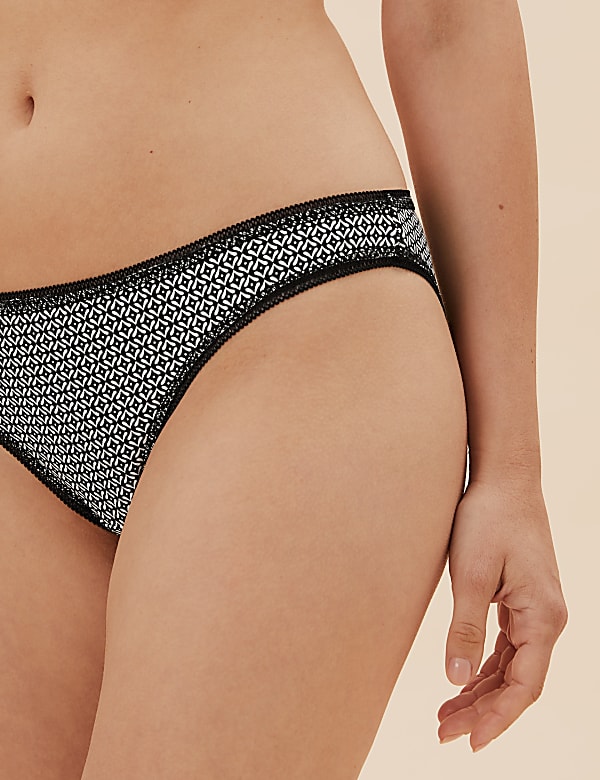5pk Cotton Lycra® Bikini Knickers