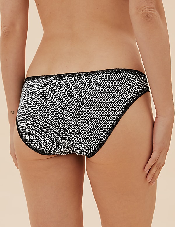 5pk Cotton Lycra® Bikini Knickers