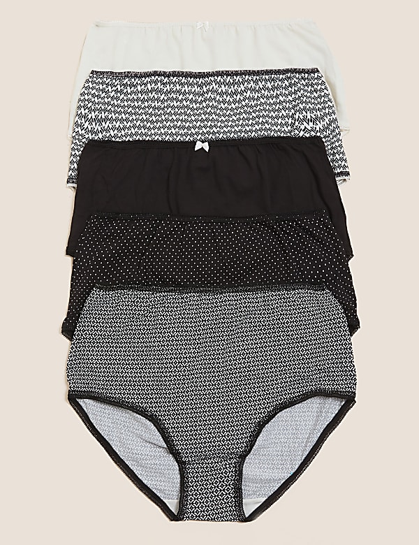 5pk Cotton Full Briefs