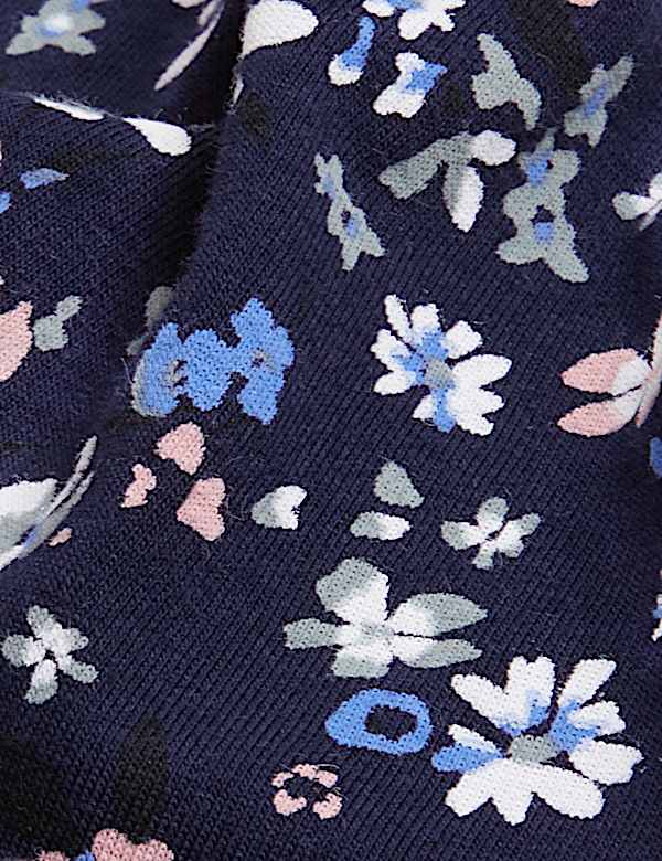 5pk Cotton & Lace Brazilian Knickers