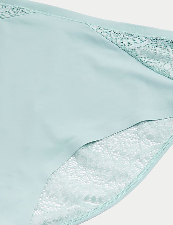 3pk Body Soft™ High Waisted Brazilian Knickers