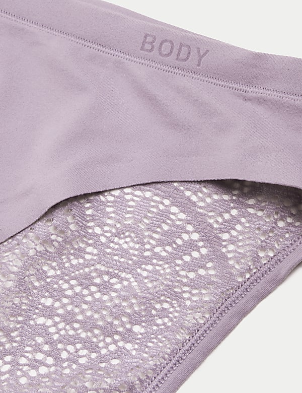 3pk Body Soft™ High Leg Knickers