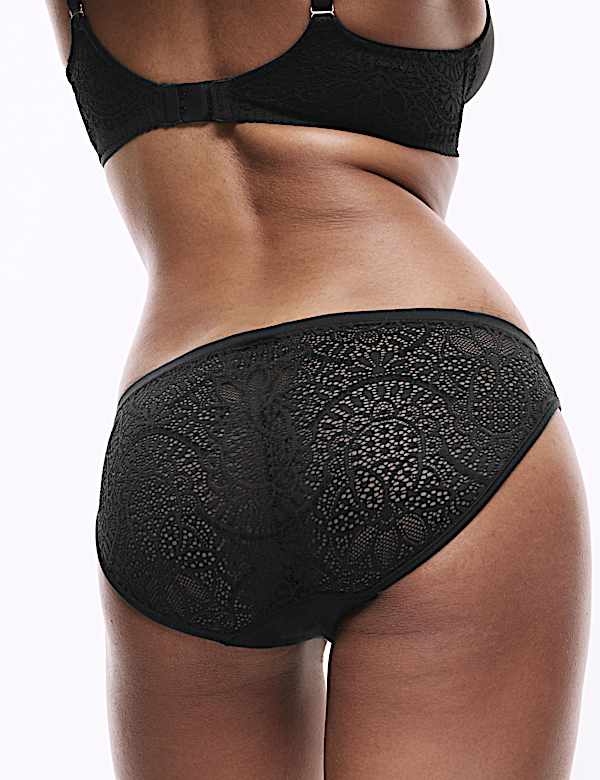 3pk Body Soft™ Lace Bikini Knickers - JO