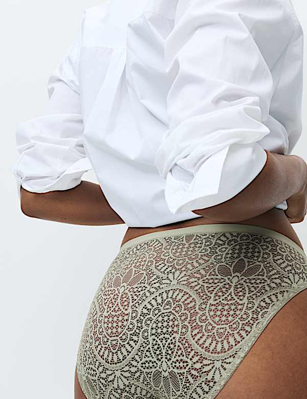 3pk Body Soft&trade; High Leg Knickers