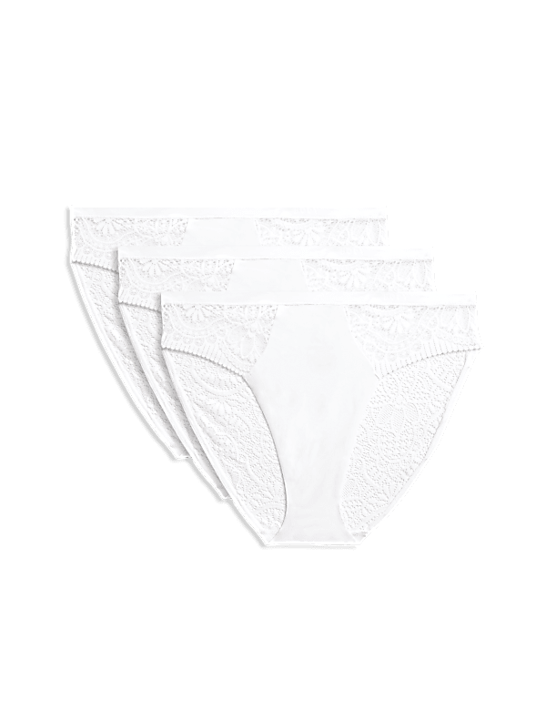 3pk Body Soft™ High Leg Knickers