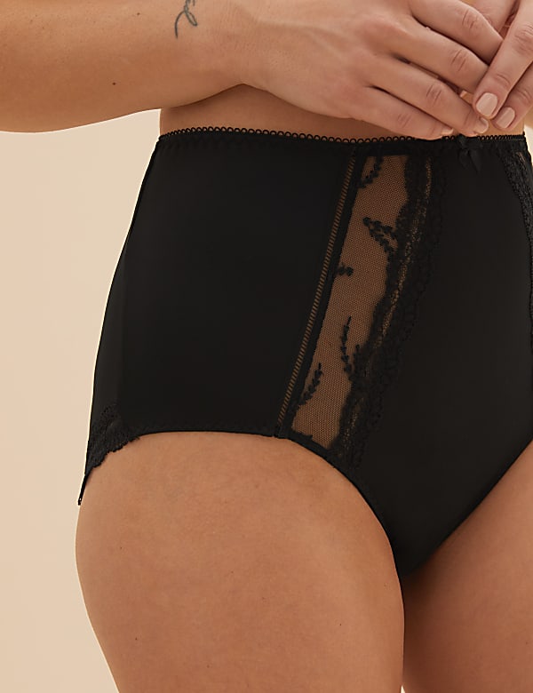 5pk Embroidered Full Briefs