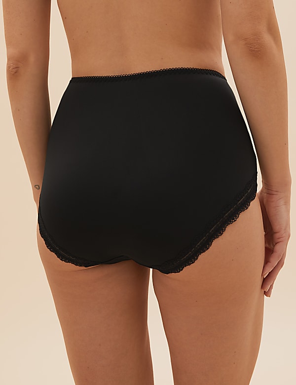 5pk Embroidered Full Briefs